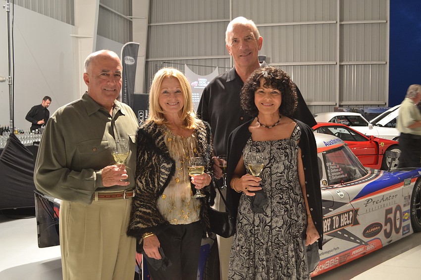 Jerry and Roberta Sanchez with Ilene and Phil Lasco