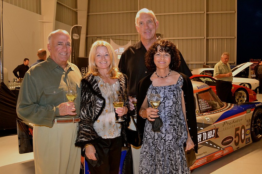 Jerry and Roberta Sanchez with Ilene and Phil Lasco