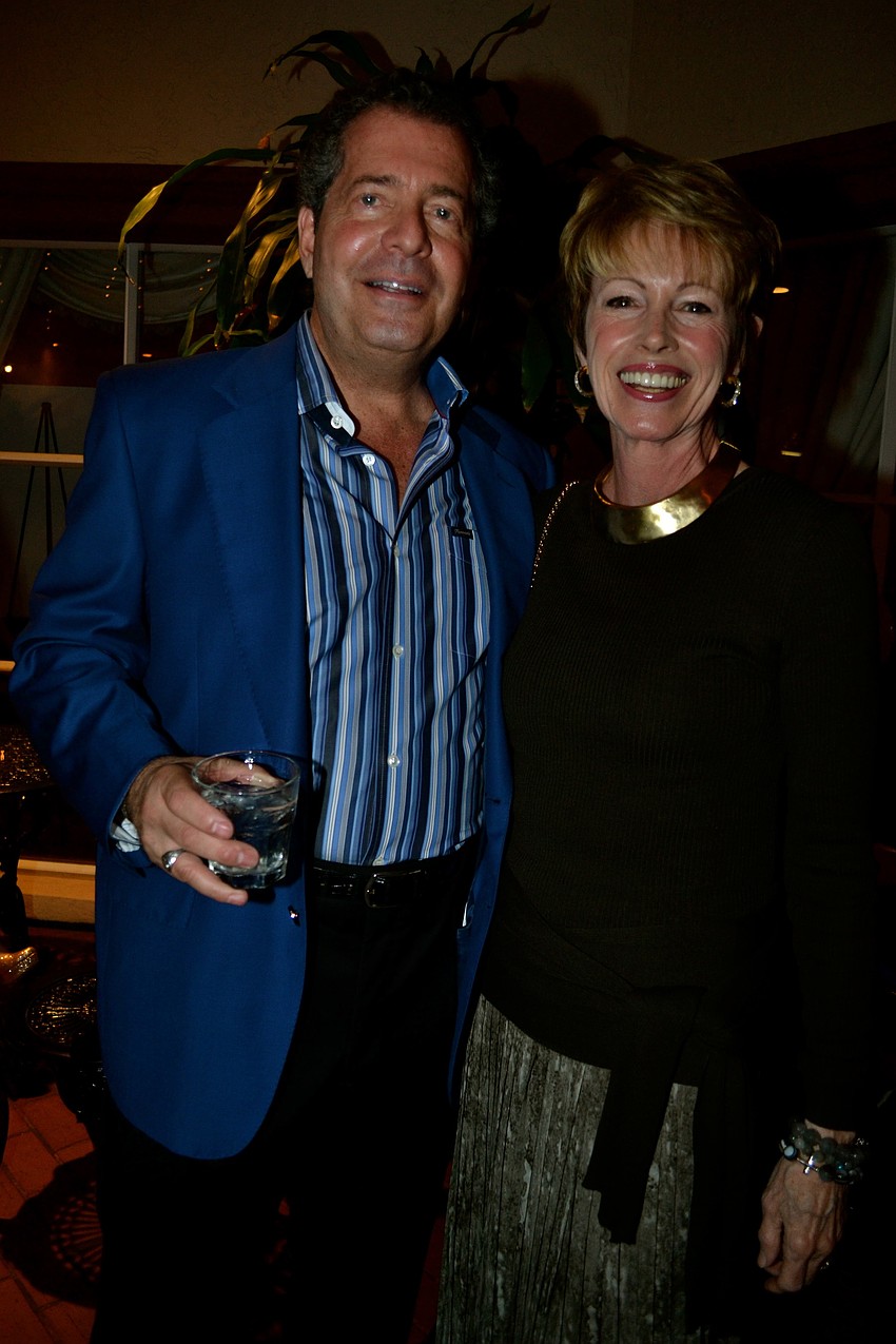 ARC Chairman Ed Sarbey and Elaine Meshad