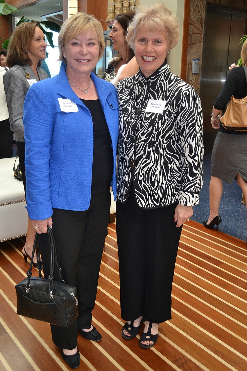 Jennifer Saslaw and Stephanie Hochfelder