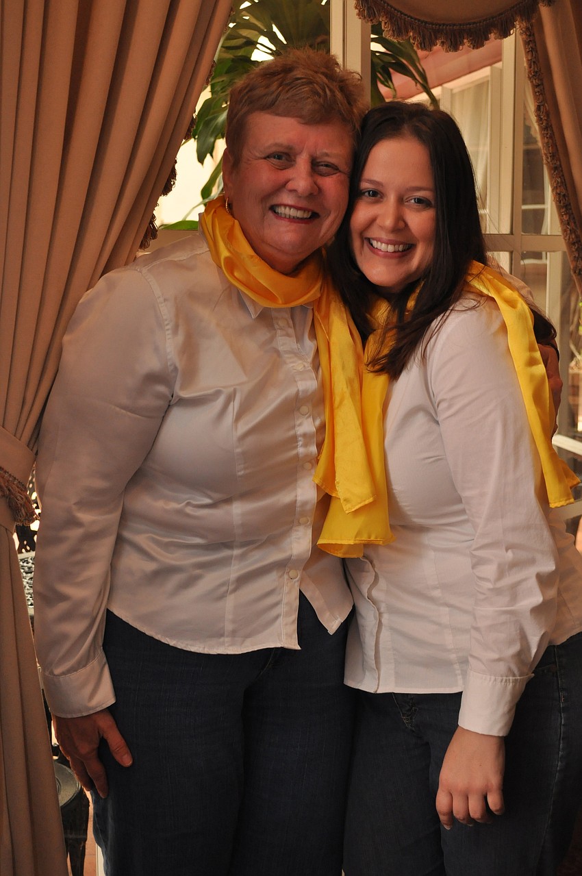 Winnie Schroeder and Megan Schmidt