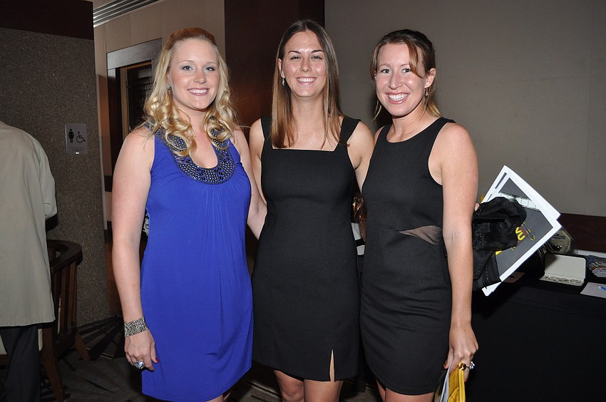 Kari Schroeter, Brianna Falls and Christine Sclarrino