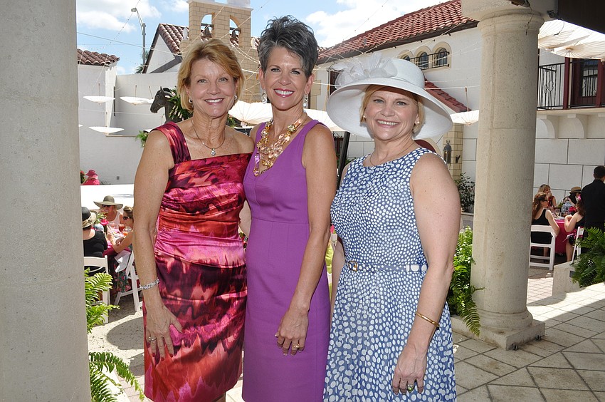 Vice Chair Jeannie Kirkpatrick, Chairwoman Susan Wilcox and Sally Schule