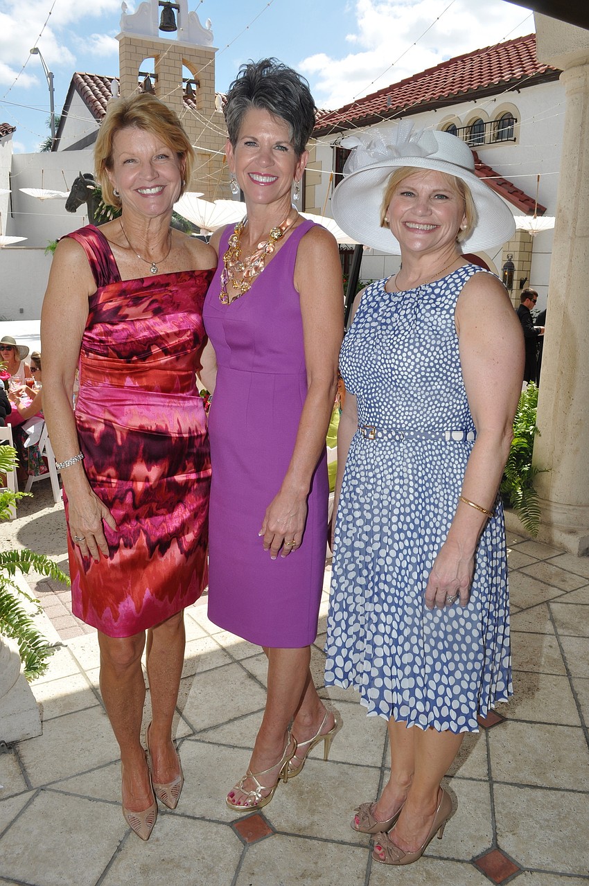 Vice Chair Jeannie Kirkpatrick, Chairwoman Susan Wilcox and Sally Schule