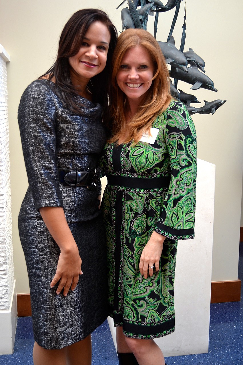 Sandra Schumacher and Kristan Hamill