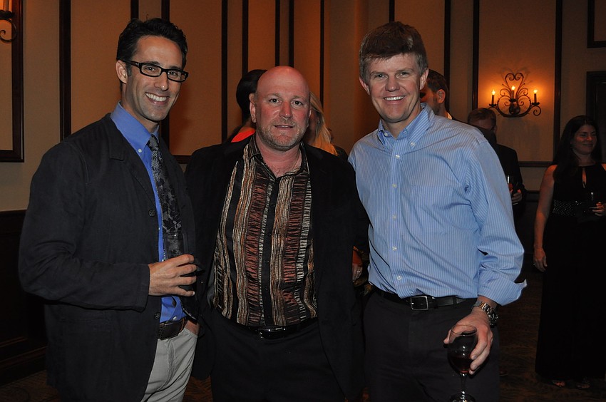 Hardy Schwartz, Michael Lepore and Harold Johnson