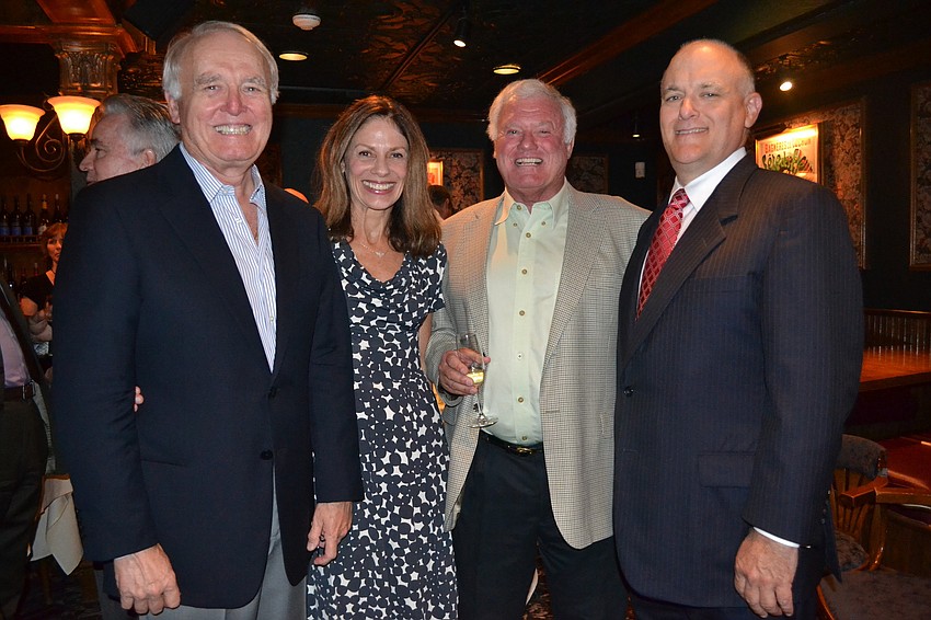 Victor and Marcia Scully, Paul Bowman and Chris Jones
