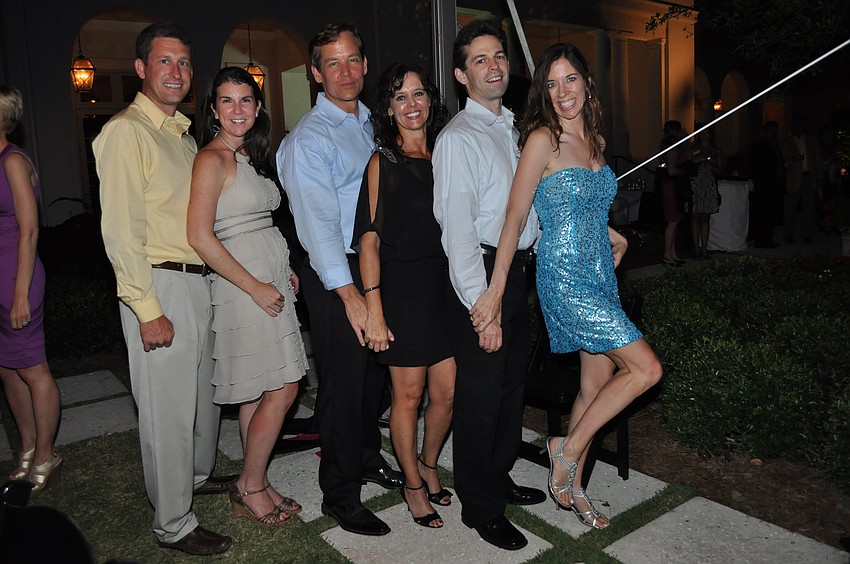 Phillip and Sara Seng, Michael and Tina Holohan and Steve and Monika Hall