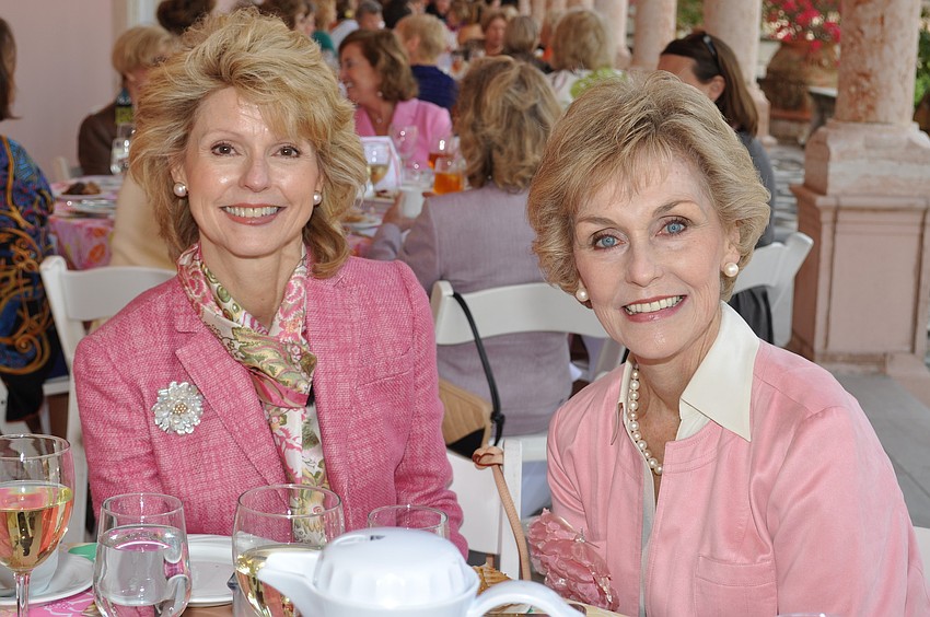 Lida Shackelford and Margot Moore