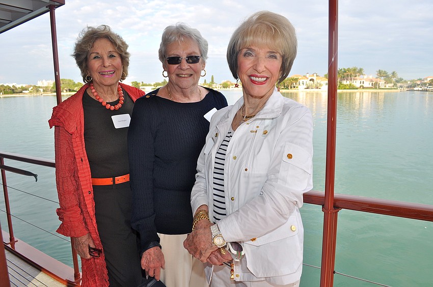 Carol Siegler, Jane Newman and Doris Kaplan
