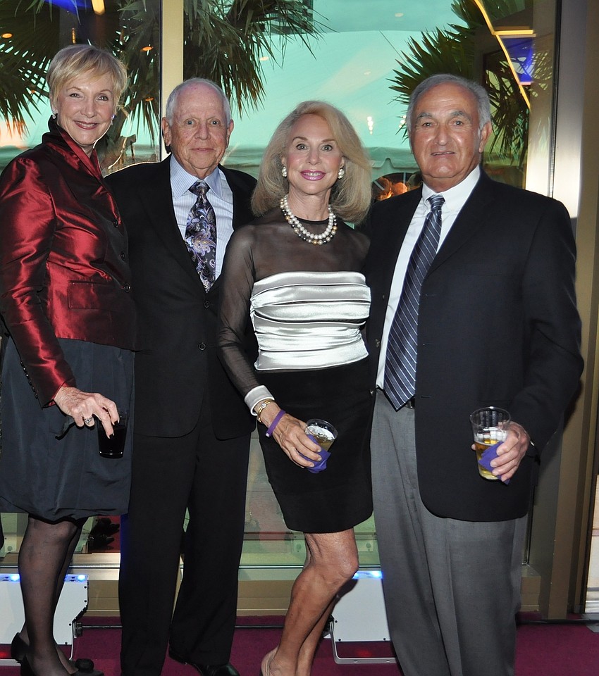 Sherry and Tom Singer, Charlene Bry and Morty Mitchell