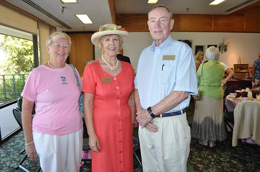 Peggy Skinner, Lousie Spellman and Kiernan Skinner