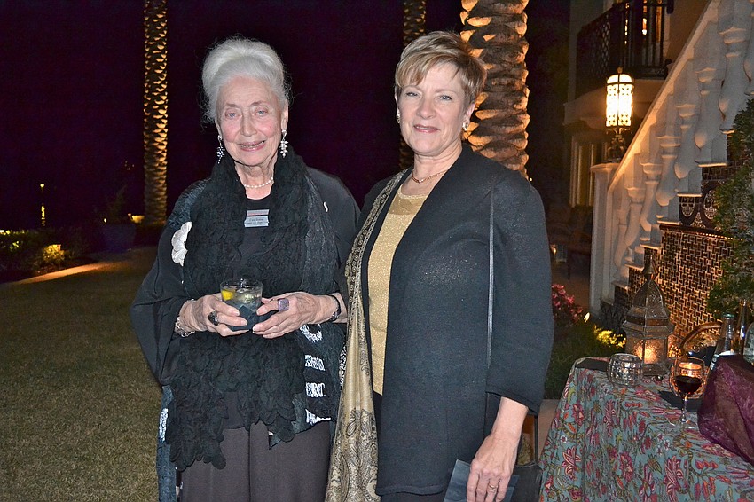 Eva Slane and Linda DeGabriele