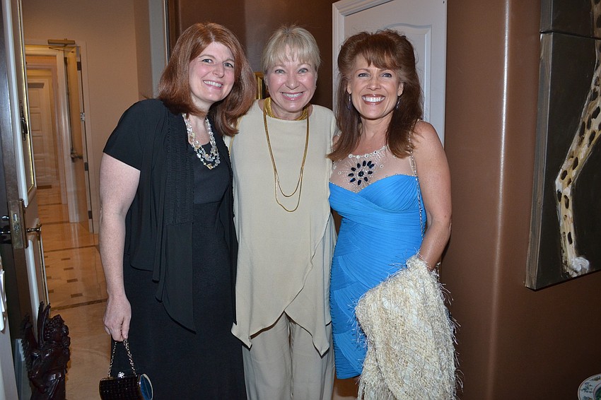 Karen Slomba, Shelley Thayer and Melba 
Jimenez