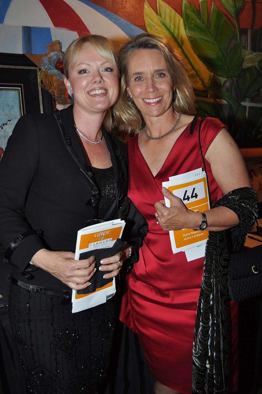 Anne Spindel and Paula Davenport