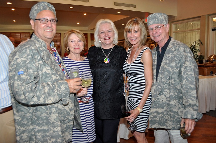 Mel Srybnik, Kathleen Gurney, Cheryl Burke and Deborah Beecham