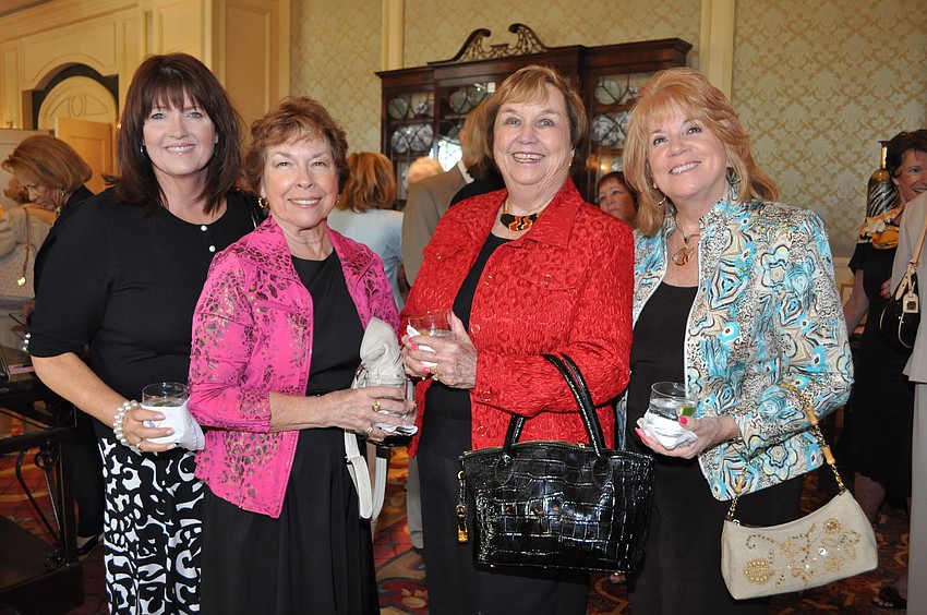 Fran St. Clair, Nancy van Roekens, Sheila Terhune and Laurie Yeostros