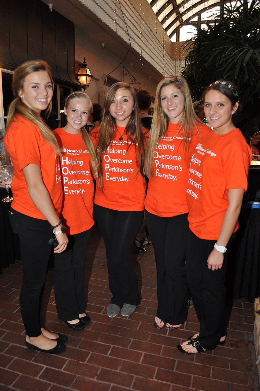 Ali Stallings, Alex Jungers, Gabby Loschiavo, Rionna Carabbio and Summer Egly