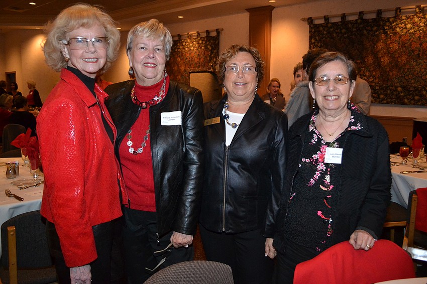 Barbara Staton, Patricia Anderson, Marlene Kitchell and Judy Barnett