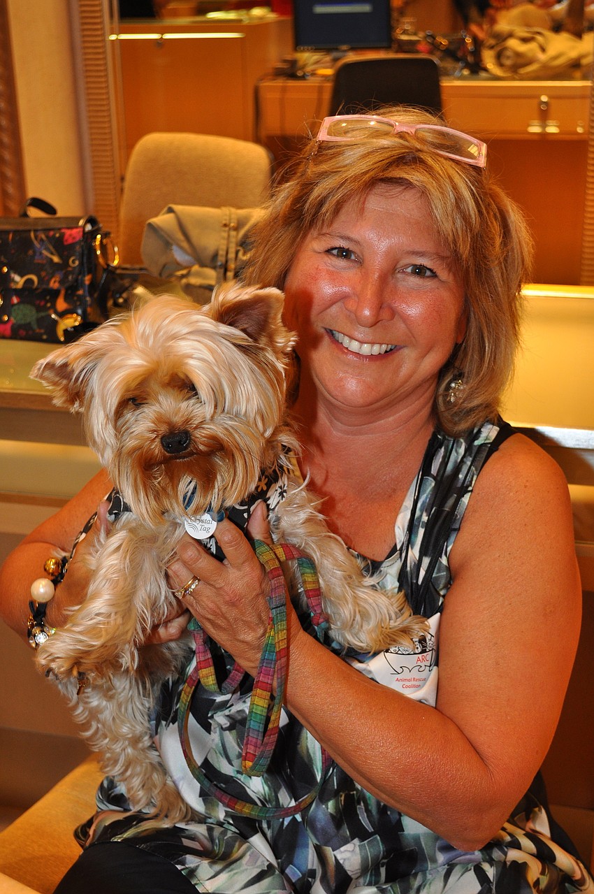 Susie Steelman with Coco