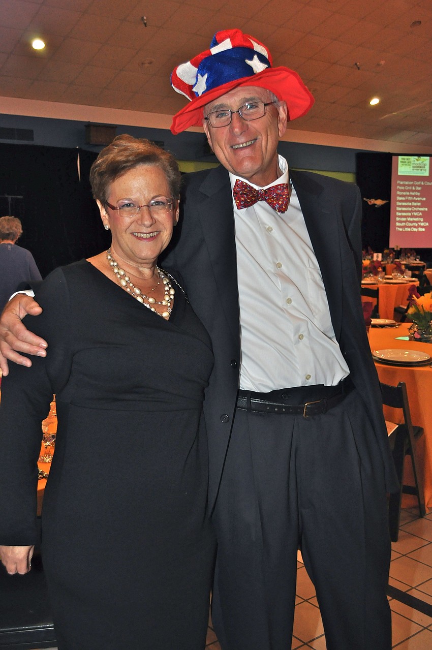 Jocelyn Stevens and honorary Co-Chair Harry Leopold