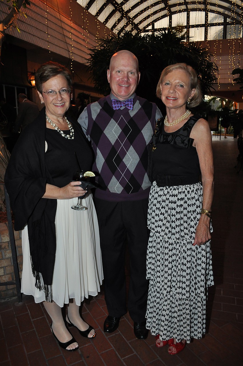 Jocelyn Stevens, John Nigh and Eleanor Williams
