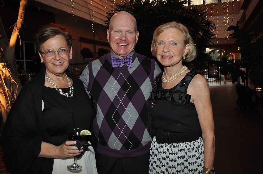 Jocelyn Stevens, John Nigh and Eleanor Williams