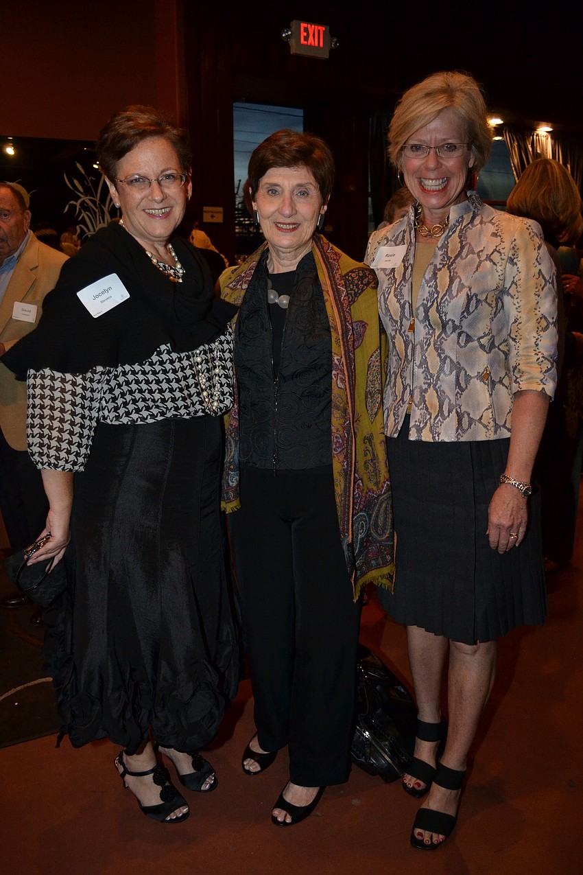 Jocelyn Stevens, Lois Stulberg and Roxie Jerde