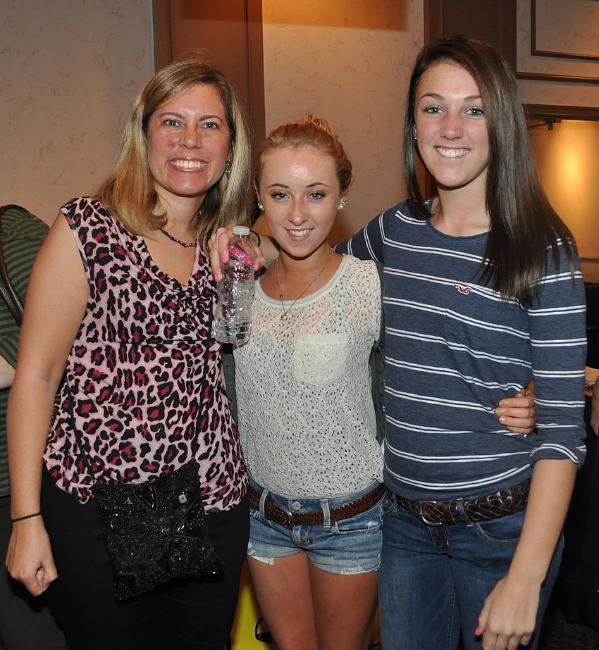 Salena Stock, Sarah Chapman and Jessica Lambert