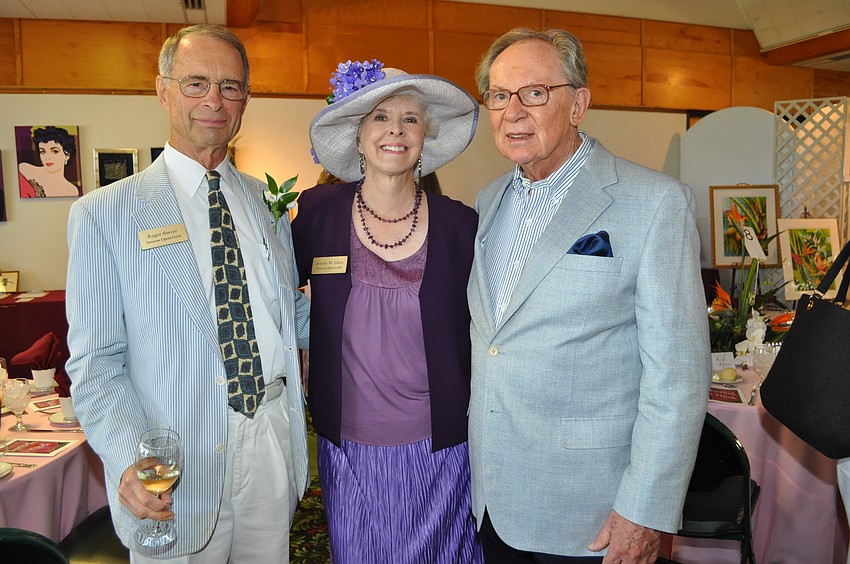 Roger Stover, Joanna Glass and John Lucas