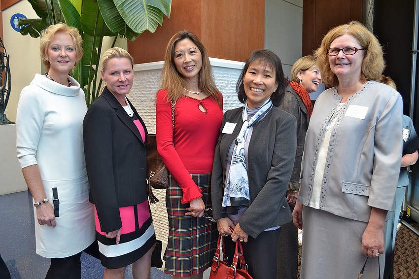 Pam Sullivan, Valerie Dallacqua, Ping Faulhaber, Valentina Pippin and Ruth Brus