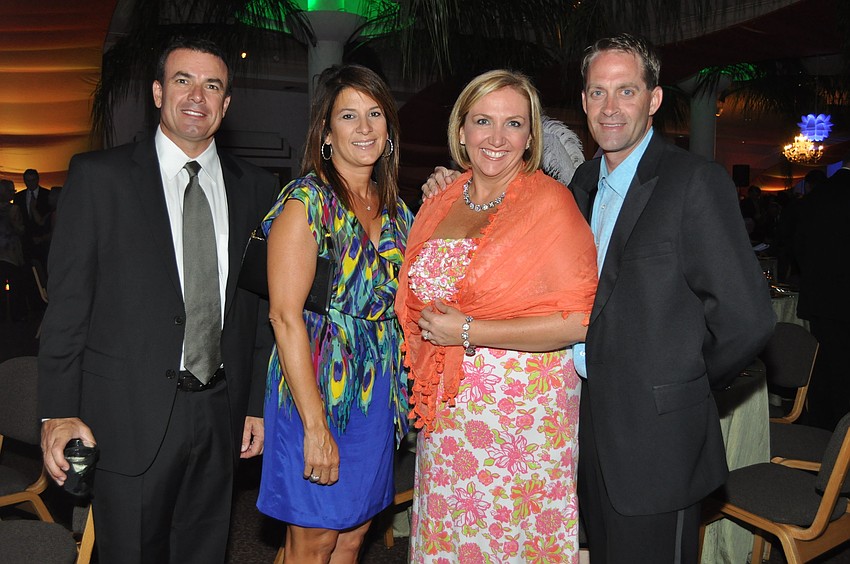 Doug and Marsha Sutter with Molly and David Jackson