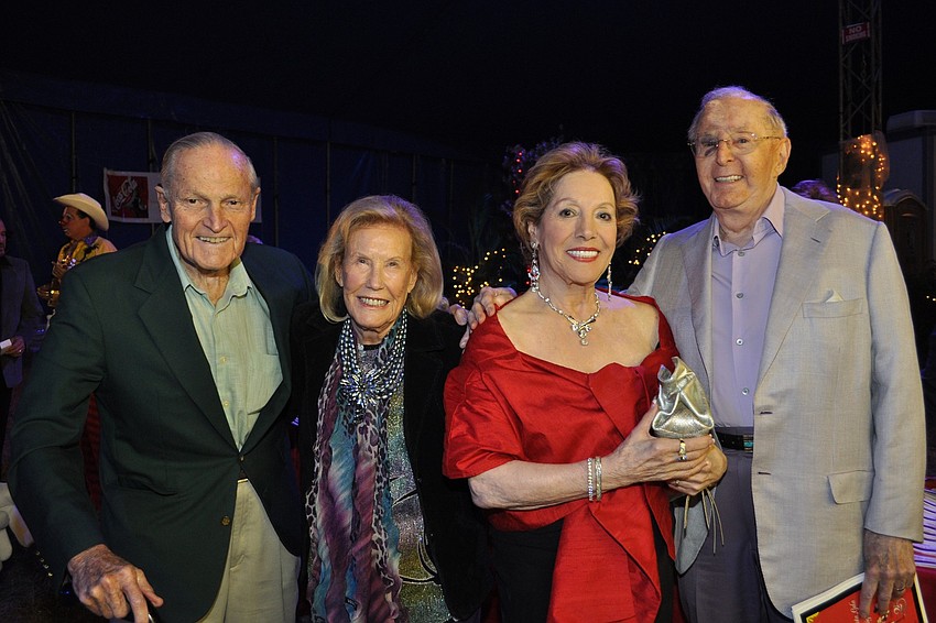 Bob and Joyce Tate, Lee and Bob Peterson