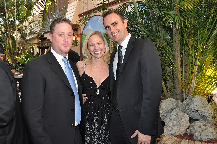 Trevor Taylor with Kevin and Cheryl Ellerbrock