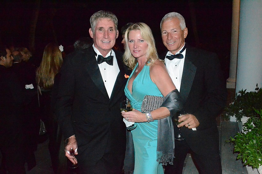 Jon Thaxton with Valerie and Charles Dallacqua