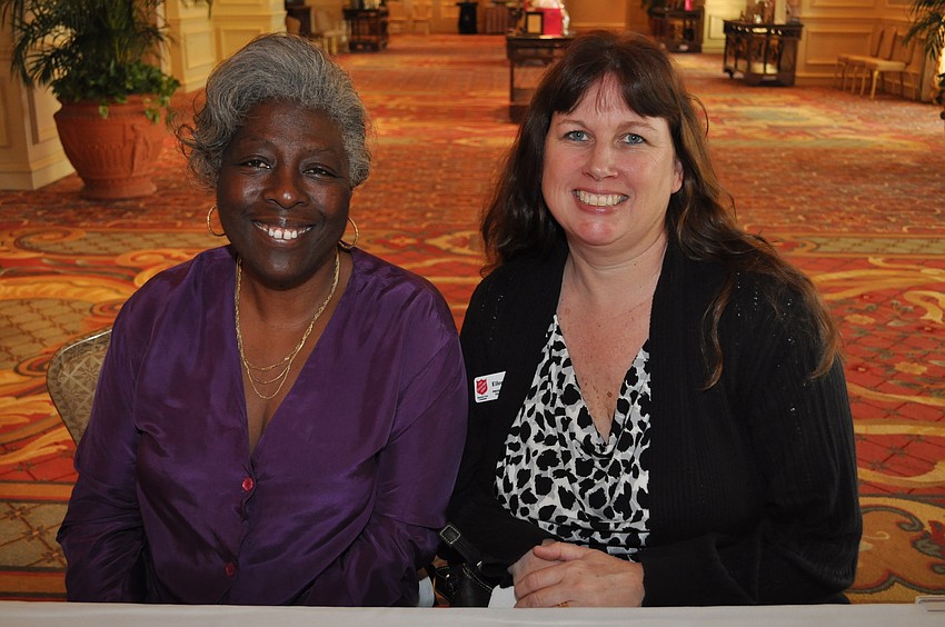 Althrea Thomas and Eileen Scott