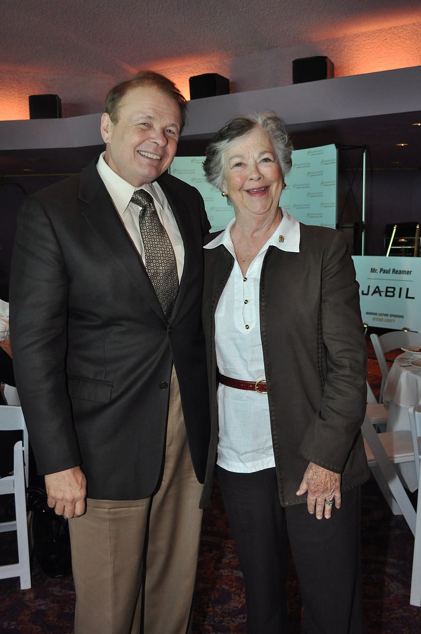 Larry Thompson and Isabel Norton