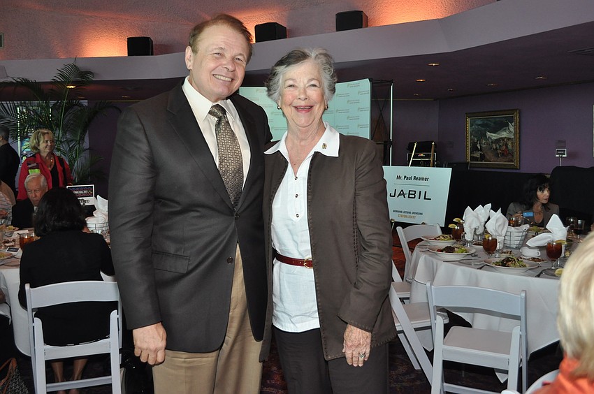 Larry Thompson and Isabel Norton