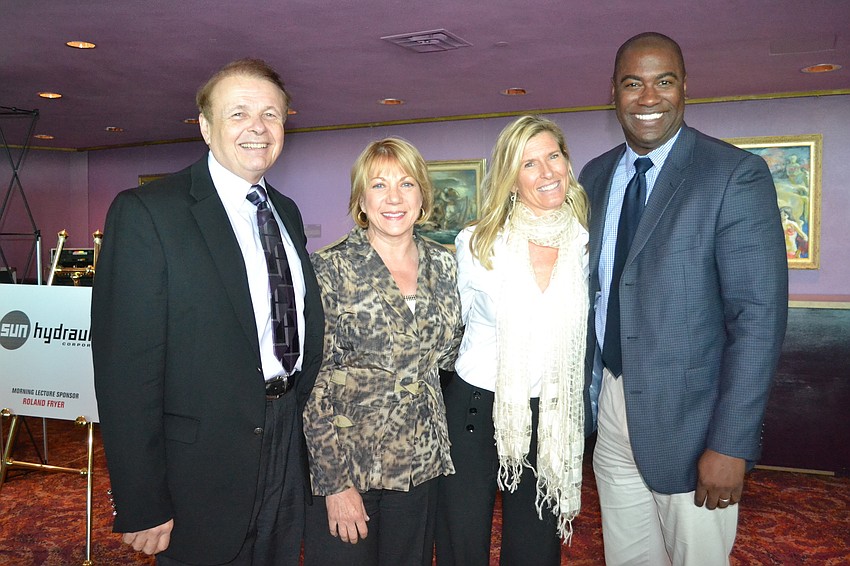 Larry and Pat Thompson with Shannon Roher-Phillips and Neil Phillips