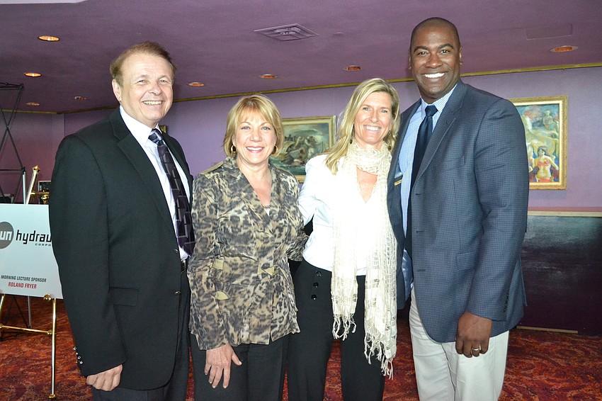 Larry and Pat Thompson with Shannon Roher-Phillips and Neil Phillips