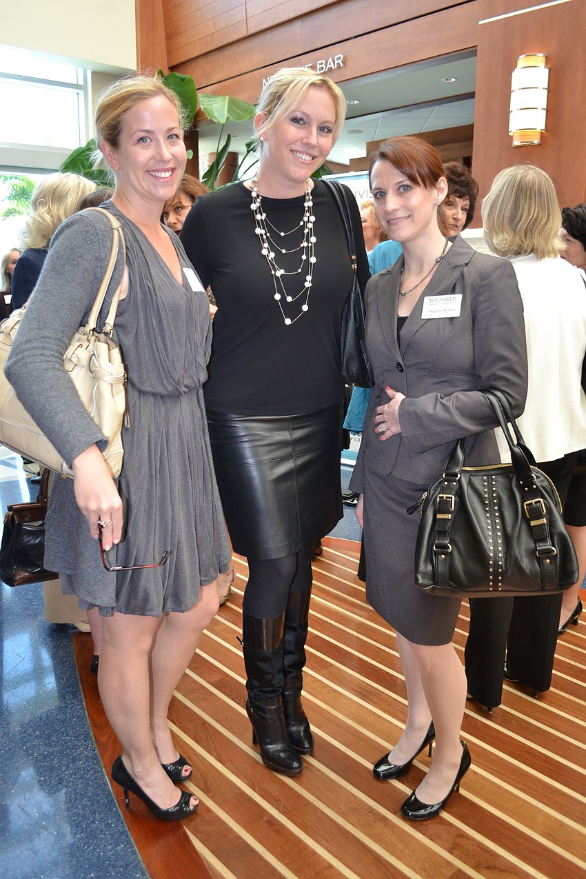 Jane Thompson, Nikki Taylor and Meghan Serrano