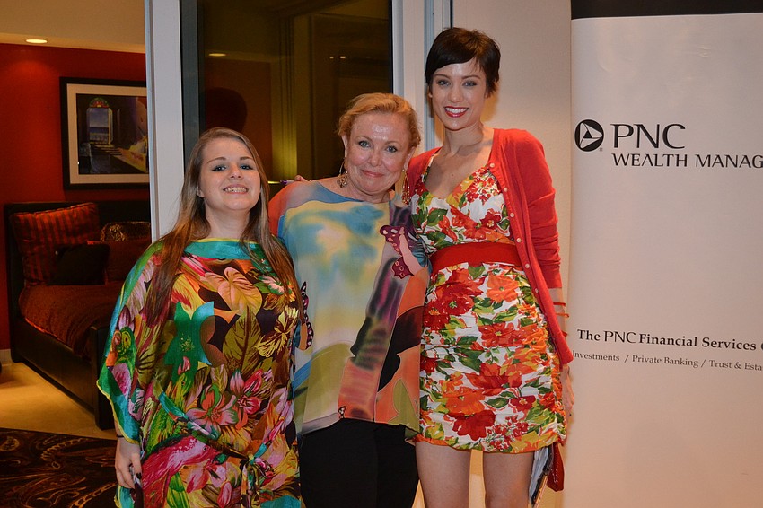 Taylor Todd, Mollie Nelson and Laura Wood