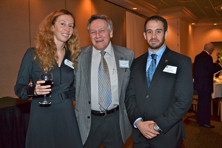 Marina Toger, Zalman Palmor and Guy Bershadsky