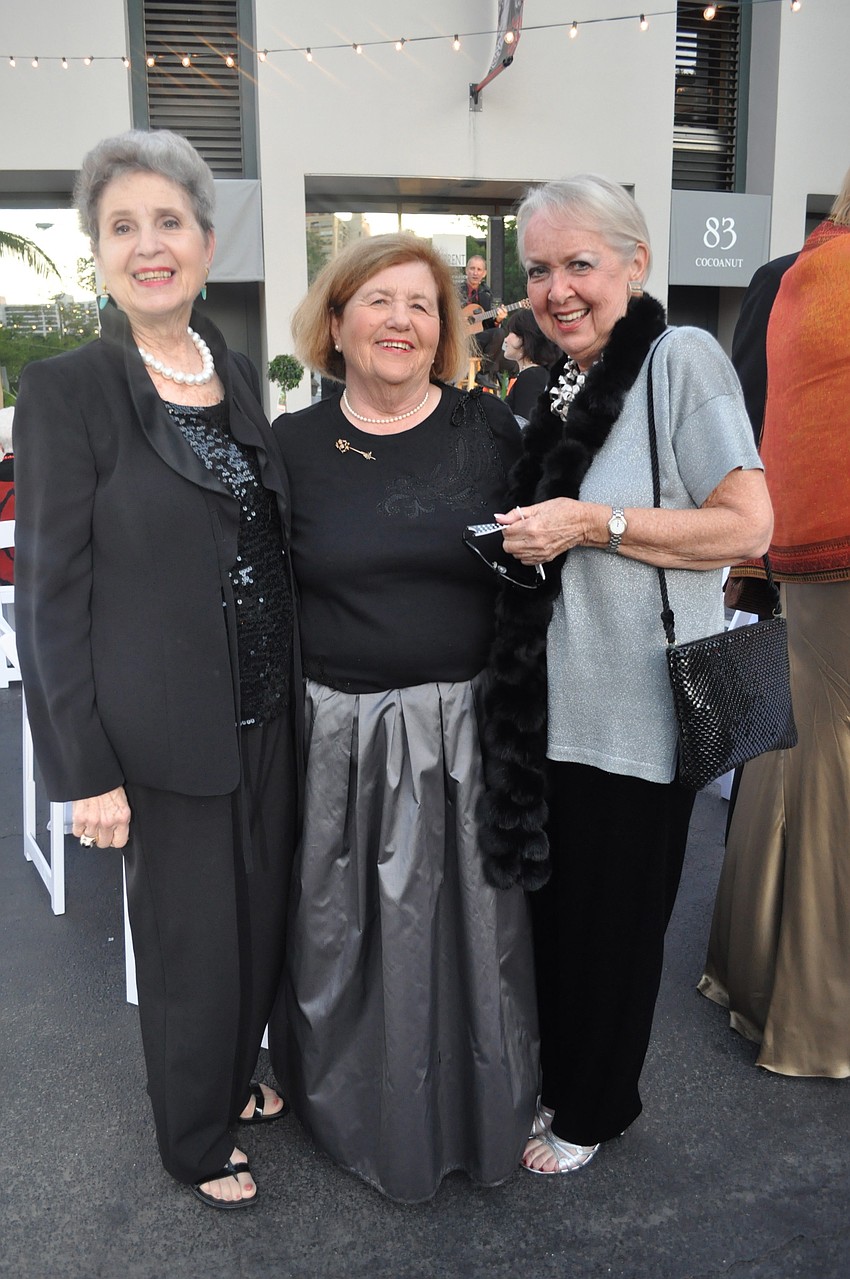 Janet Tolbert, Gaele Barthold and Barbara Campo