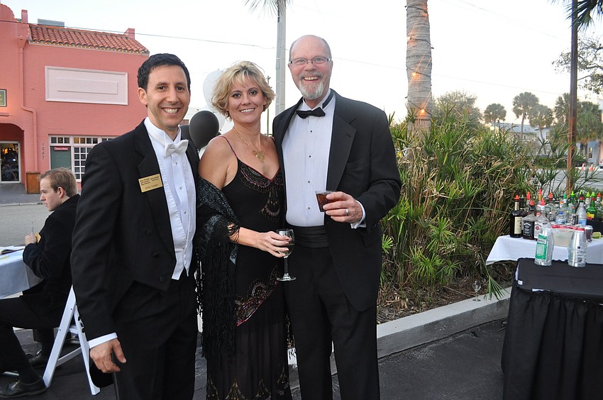 Steve Turrisi, Rebecca Hopkins and Tom Hayes