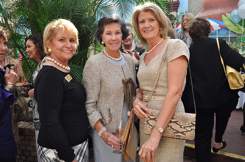 Margarete Van Antwerpen, Cornelia Matson and Laura Proctor