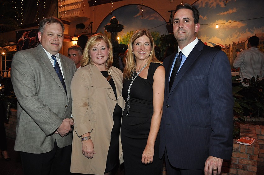Co-Chairs David and Monica Verinder with Diana and David Napoliello