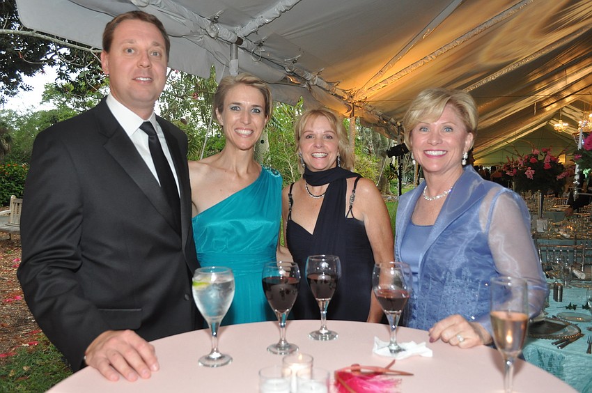 Tim and Gray Videnka, Jan Miller and Marge Maisto