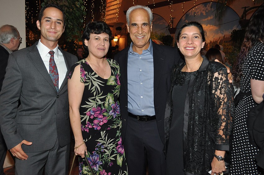 Pablo Villalona, D.J. Lambert, Guillermo Villalona and Claudia Mallarino