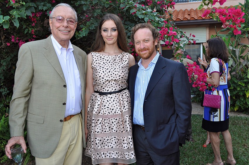 Gigi Vittadini, Ivana Lucic and Renzo Rivolta